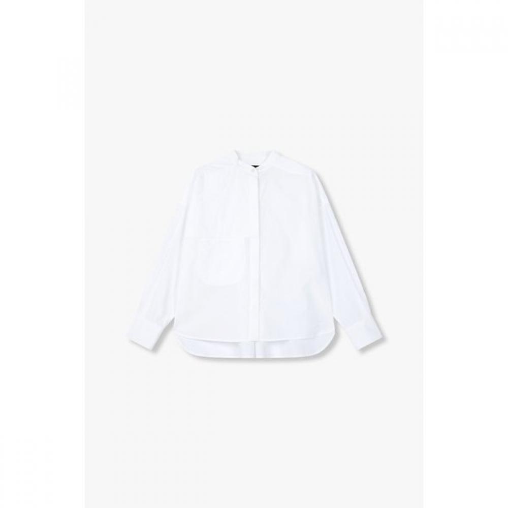 Emporio Armani 25 S S Women Side Slit blouSe A525103516 36