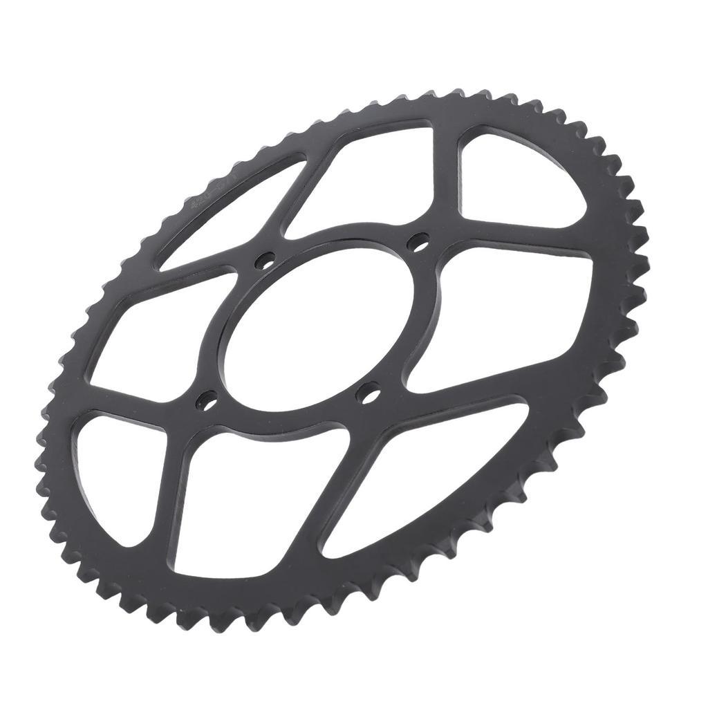 420 Chain 57 Tooth Rear Sprocket Steel Alloy Rear Drive Sprocket for ATV Quad Pit Dirt Bike