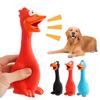 Squeaky Dog Rubber Toys Dog Latex Chew Toy Chicken Animal Bite Resistant Puppy Sound Toy Dog Supplies For Small Medium Large Dog