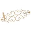 14.96x5.51x4.33 in Gold Tone Candlestick Golden Wall Candle Decor  Living Room
