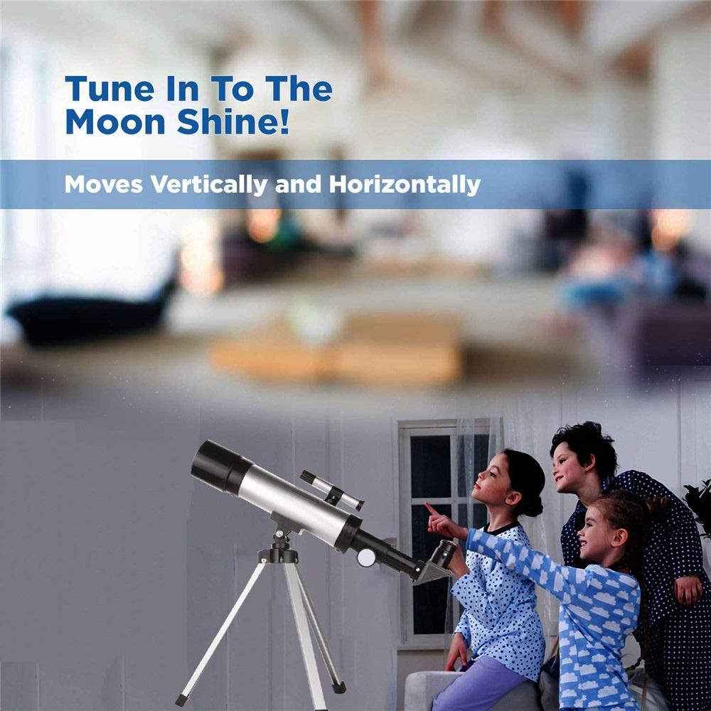 90x Astronomical Refractor Astronomical Telescope Tripod Finder Scope Portable Travel Telescope