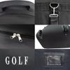 Golf Travel Bag Club Portable with Shoulder Strap Accessories Wheels Carry for Men