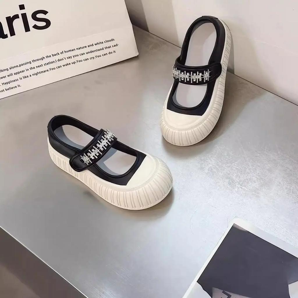 Fashion Round Toe High on Platform Women's Shoes Offer Aesthetic New Arrival 2025 Vulcanized Shoe Casual Daily Routine Ladies Footwear