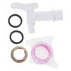 Water Butt Tap Hosepipe Rain Barrels 3/4" Thread Replacement Tap Plastic Snaps Fit Connector Beer Home Brew Accessories