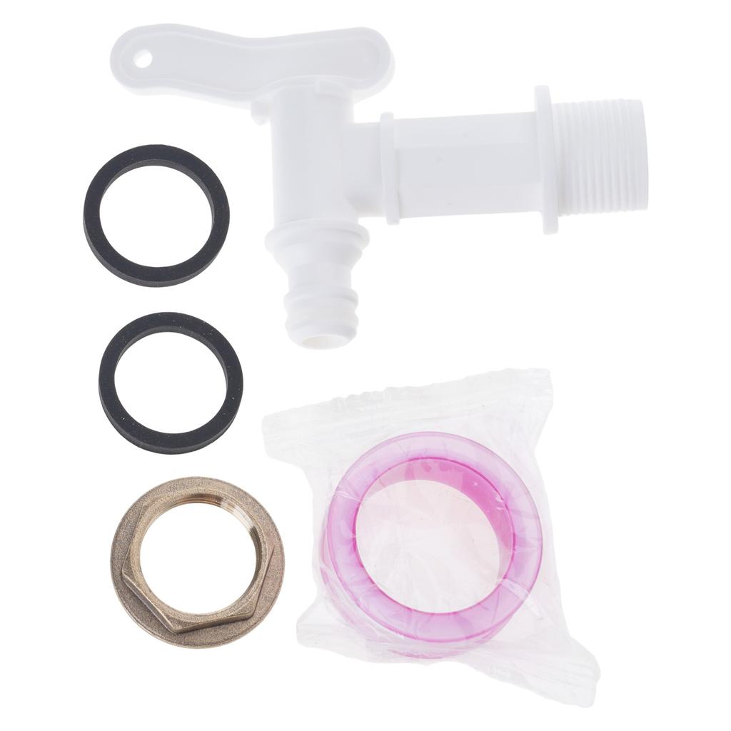 Water Butt Tap Hosepipe Rain Barrels 3/4" Thread Replacement Tap Plastic Snaps Fit Connector Beer Home Brew Accessories