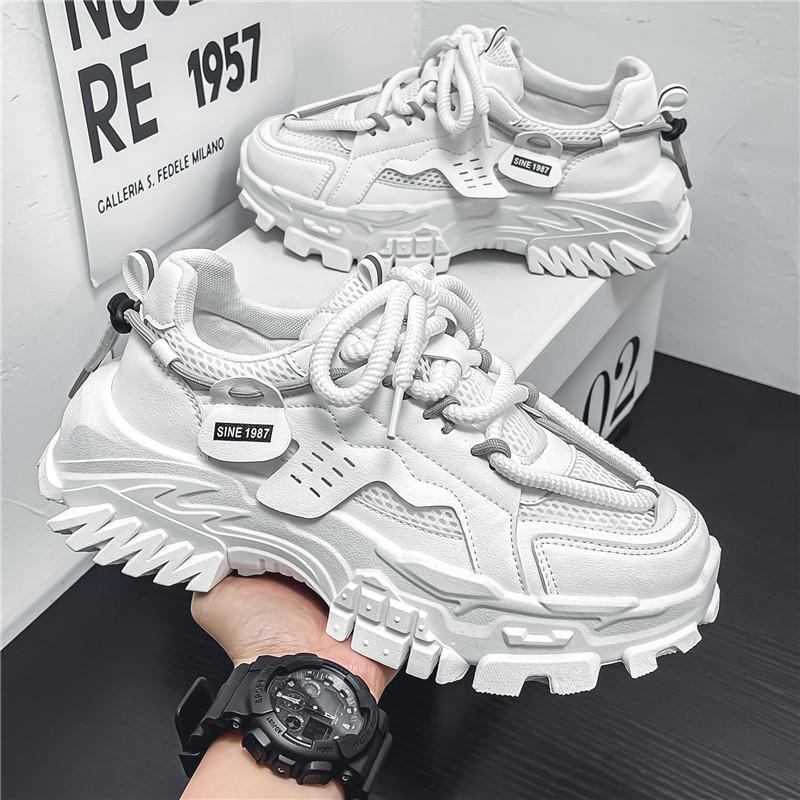 Nové módní pánské nízké pohodlné boty Four Seasons prodyšné ležérní tenisky