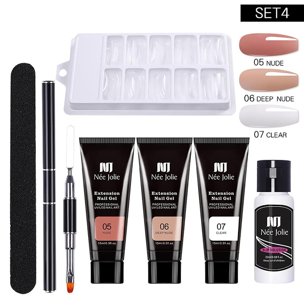 Nail Extension  Nail Kit UV  Gel Nail Tools 20ml