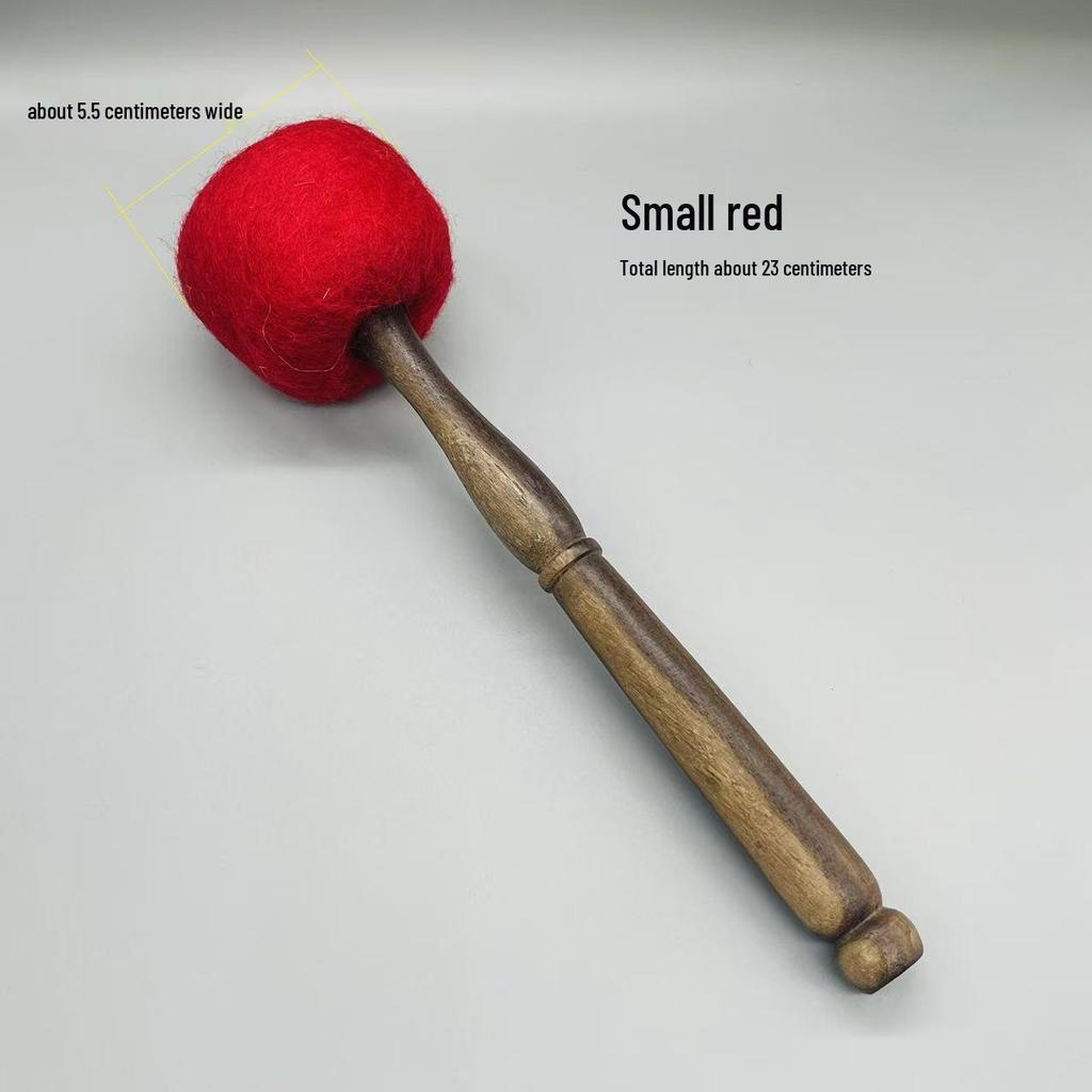 Nepal Handmade Wool Felt Singing Bowl Mallet - Sound Therapy Striker Stick