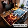Large Mouse Pad Athletic Bilbao FC Print Custom Name Text Desk Mat for Office Gaming