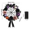 Artificial Halloween Wreath with Dark and Design for Home Decor