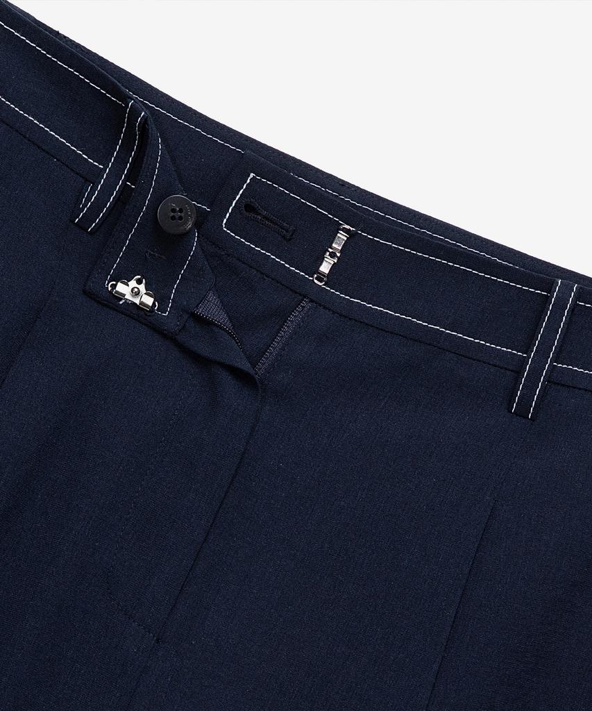 MIND BRIDGE WOMEN [W] Straight Stitch Slacks