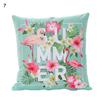 Long-legged Flamingo Series Linen Pillowcase Cushion Cover