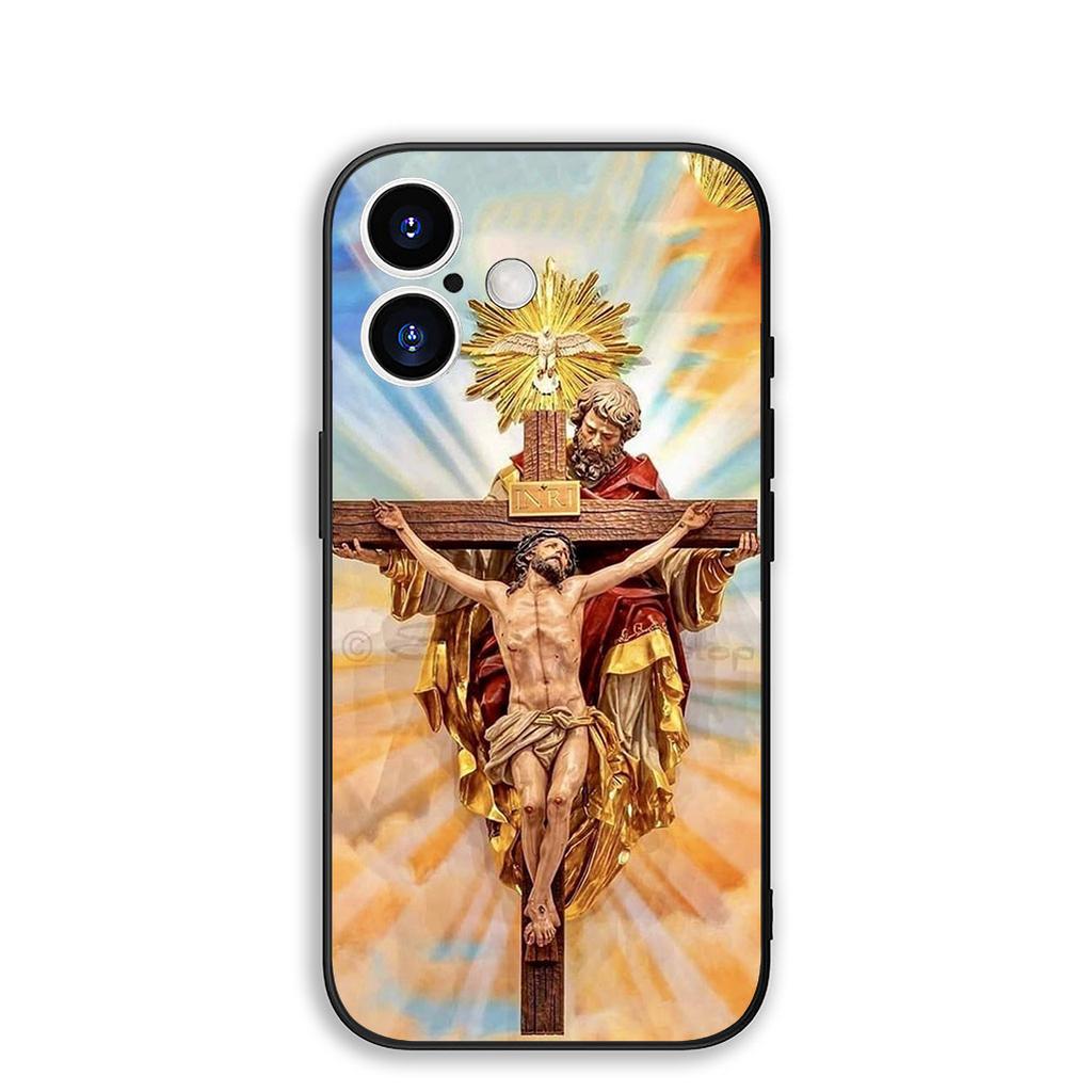 Cover for Motorola Moto Edge 50 30 One Fusion 40 neo Ultra Pro 20 Lite G50 G85 G84 E15 E14 Phone Case God Jesus Judah Cross