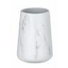 Toothbrush Holder - WENKO - Adrada - Ceramic - Marble Effect - Ø 8.5x12 Cm