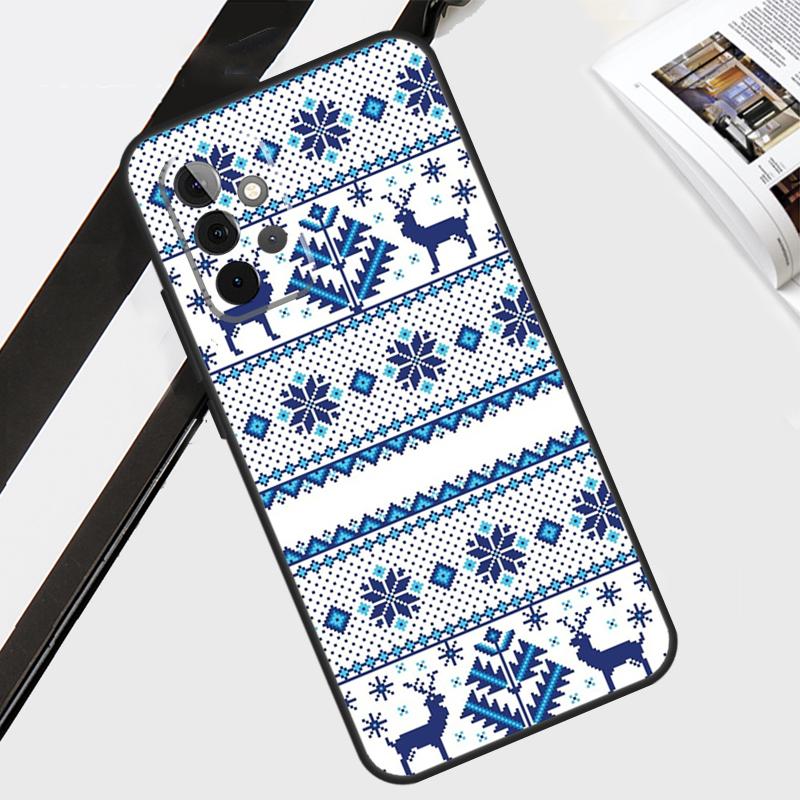 Ukrainian Embroidery Pattern Case For Samsung Galaxy A12 A22 A32 A52 A56 A36 A26 A16 A06 A54 A34 A14 A13 A53 A15 A35 A55