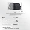 GOLF Shoulder Bag, Crossbody Bag, Wear-Resistant, Business and Commuter Square Bag, Black, 260*180*80mm