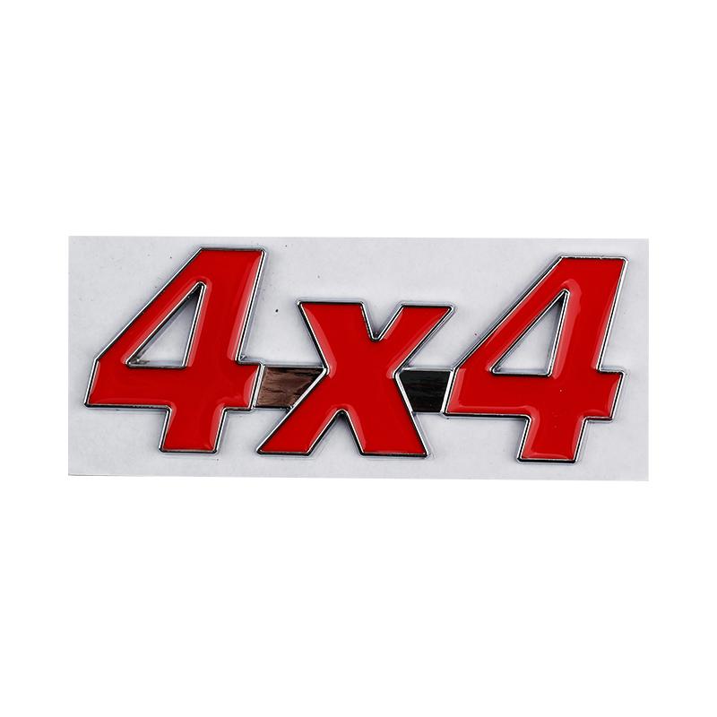 Off-Road 4X4 Gids 4X4 Auto Sticker Metaal Beperkte Editie 4X4 Auto Logo St voor jeep wrangler