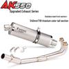 KYMCO AK550 Scorpion Carbon Fiber Exhaust Pipe for Modified Scooter