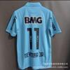 La migliore maglia retro da star del calcio mondiale dell'anno, Messi C Ronaldo, Neymar Zidane Henry maglia da calcio
