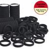 50/100pcs Black Hair Bands for Women Girls Hairband High Elastic Rubber Band Hair Ties Ponytail Holder Scrunchies Accessorie