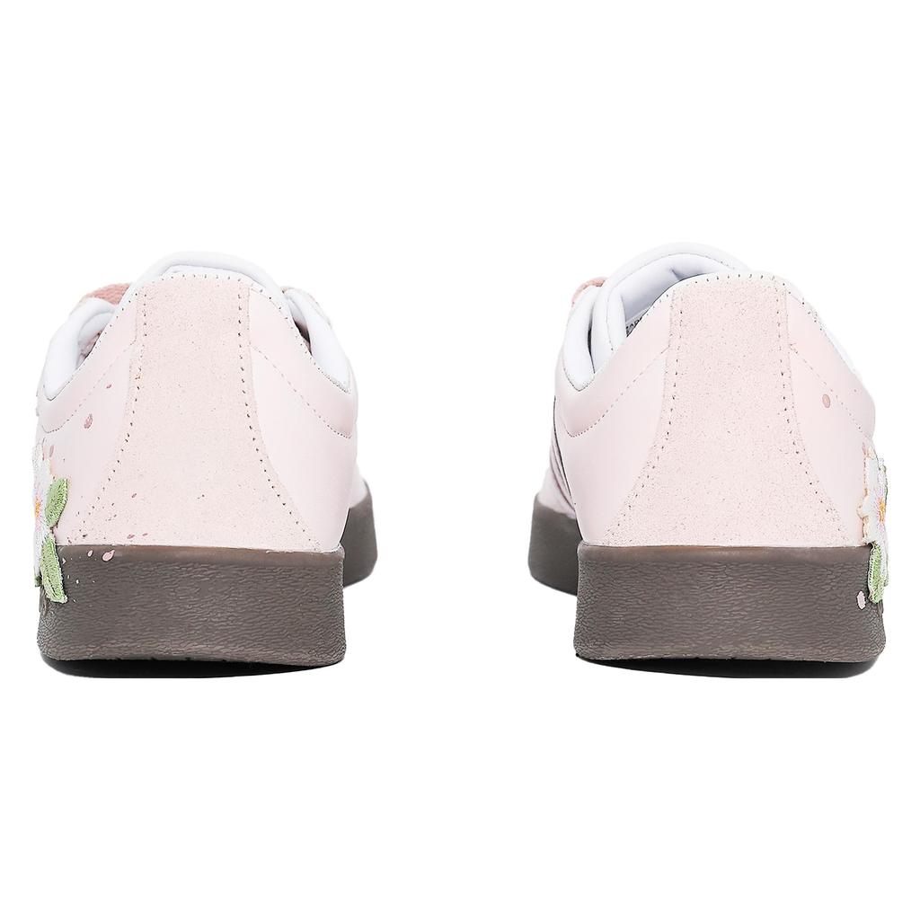 adidas VL COURT 2.0 Abrasion Resistant Slip Resistant Low Top Skateboard Shoes Unisex Cherry Blossom Pink ID6015(Team1083-)