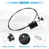 For Dodge D150 D250 W150 W250 Ramcharger 1981-1993 Hood Release Cable 55024942
