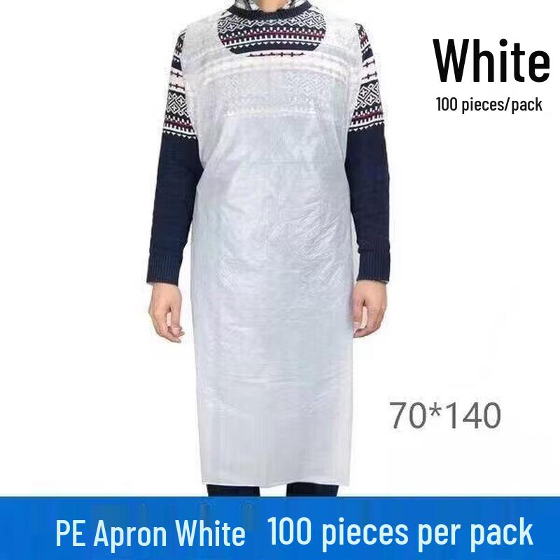 Bayipin Disposable Extra-Thick Waterproof Aprons