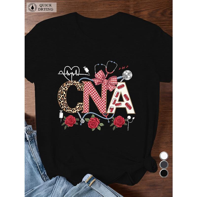 

European sizes CNA intricate design Women s Plus Size Sports Short Sleeve T-Shirt 4XL чорний