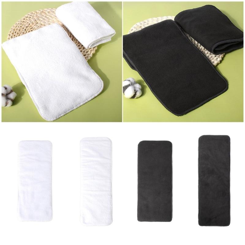 Reusable Absorbent Diaper Liners with Double Size Option for Adults MultiLayer Leak Proof Design Incontinence Pad