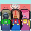 Stylish 2023 Mario Backpack Set For Students Includes Lunch Bag Pencil Case