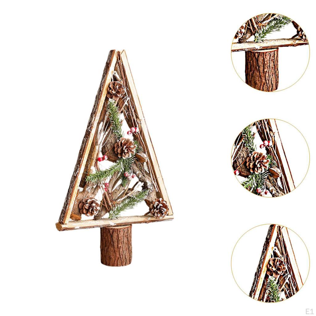 Decoratiune de Craciun Pom de Craciun Artificial Set Miniatură Recuzită Scenă pentru Bucătărie