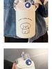 Cute Cartoon Coffee Thermos Cup with Double Spout, Straw, and 316 Stainless Steel - Ideal for Girls