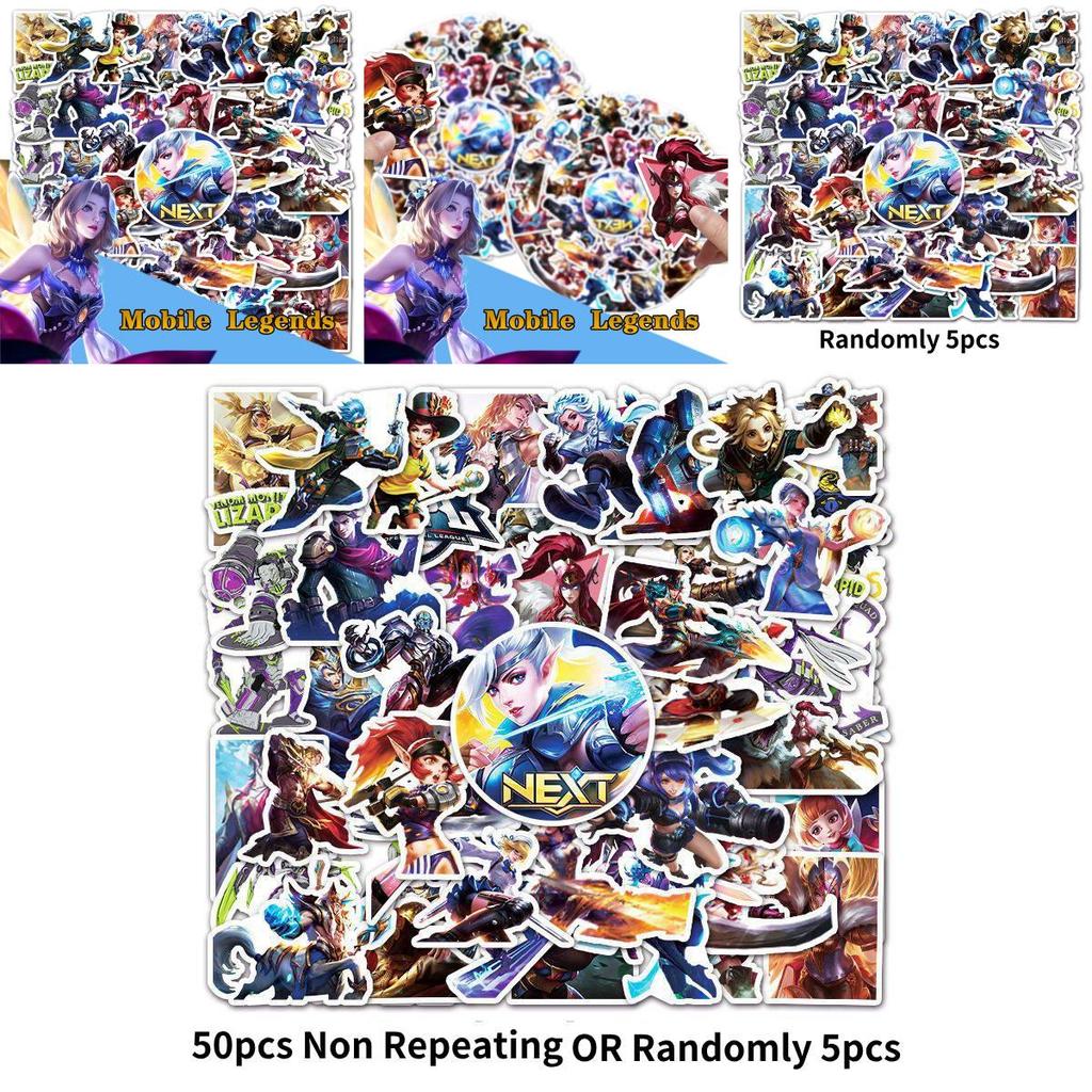 Creative Endless Duel Cartoon Game Stickers For Suitcases Laptops Cars Fridges Guitars