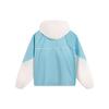 Li Ning Sports Lifestyle Serie Colorblock Locker Fit Kapuzen-Windbreaker Damen Oberbekleidung Hellseeblau Creme AFDT434-3