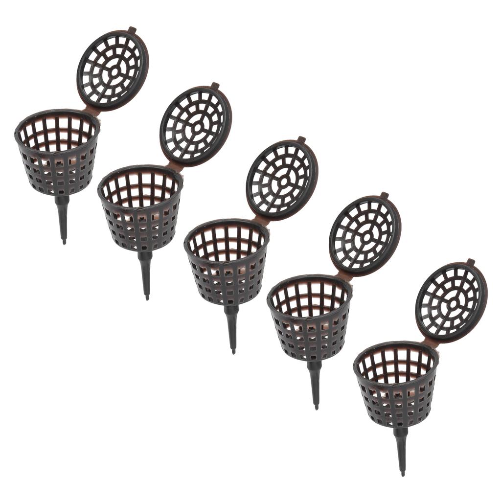 50Pcs Fertilizer Basket Plastic Sturdy Durable Planting Fertilization Box for Potted Plants Home