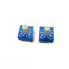 DC 24V Code Switch ERD110RS 10 bit 0-9 3:3 Rotary Encoder With Handle 25mA Encoding Switch 10x10mm