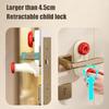 Sicherer Türstopper Leiser Diebstahlsicherer Türstopper Raumblocker für Wohnung Schlafsaal Hotel Schlafzimmer Klassenzimmer Terrasse