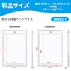 Meltryllis Magnetic Card Loaders for Acrylic 64x90mm Page Card Protective Trading Card 35pt High Magnetic for TCG Collection Cards Pokémon TCG,