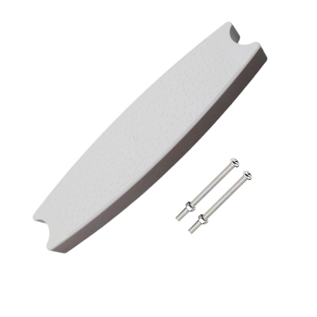 Pool Ladder Aboves Ground Anti-Slip Swimming Pool Treads Ladder Rung Step Secure Bolts Waterproof Stable Easy-to-Install