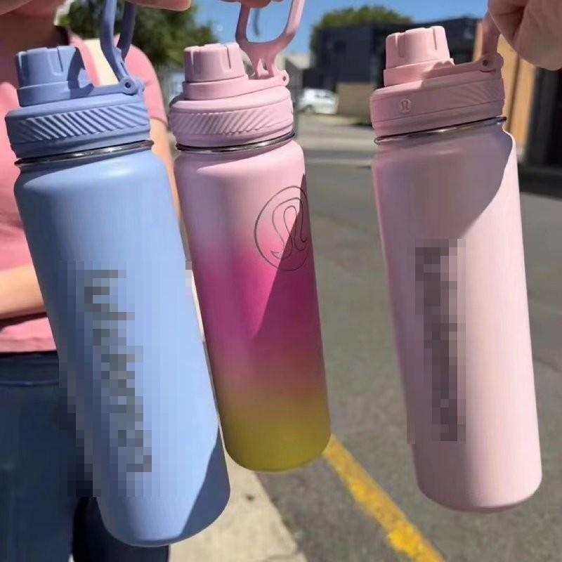 Back To Life Sport Insulated Water Bottle For Yoga And Outdoor Activities
