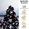 1pc. Cute Kuromi Cat Print Blanket - Perfect for Home, Office, Outdoor Use & G