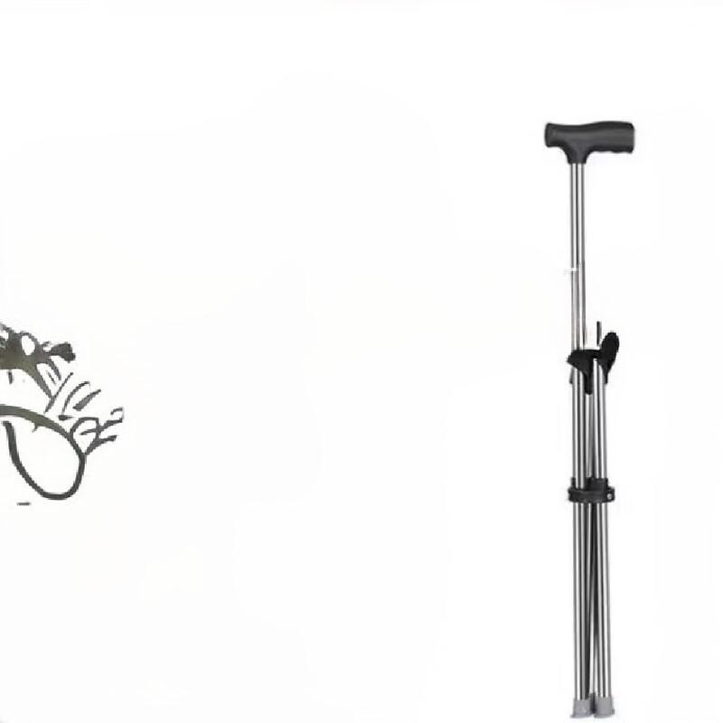 Portable Folding T-Handle Cane Stool