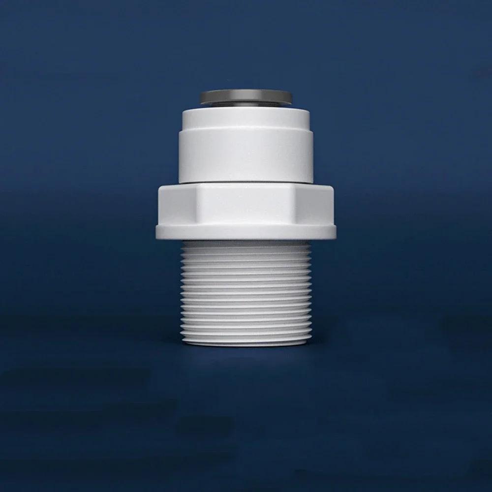 Fit 6.35mm Tube X Male Female Thread 1/2" BSP POM Quick Fitting Connector For Aquarium RO Water Filter Reverse Osmosis System