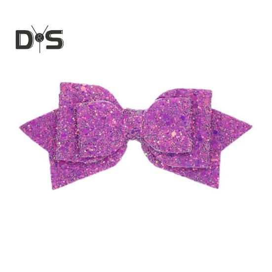 

Украшение для стакана с водой, блестящий бант из пайеток, аксессуар для чашки, украшение своими руками, легкое крепление, бант для питьевого стакана фиолетовый