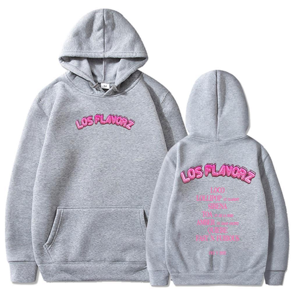 Rapper Dei V LOS FLAVORZ 2025 Album Hoodies Herren Damen Kleidung Mode Hip Hop Langarm Sweatshirt Komfort Übergroßer Pullover