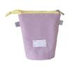 User Friendly Cloth Pen Pouches With Spacious Interior Dot Pattern Lightweight Student Essential For Classroom