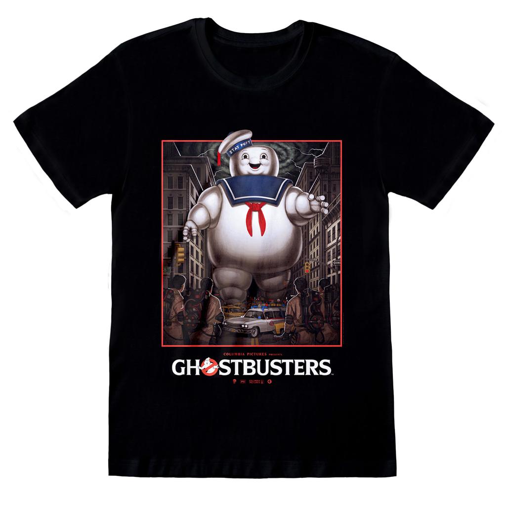 Ghostbusters Unisex Adult Stay Puft T-Shirt