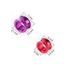 30pcs 4/5/6/7/8mm Aluminum Bird Foot Ring Tag Training Behaviour Tool Mixed Colors Outdoor Flying Training Race Identification