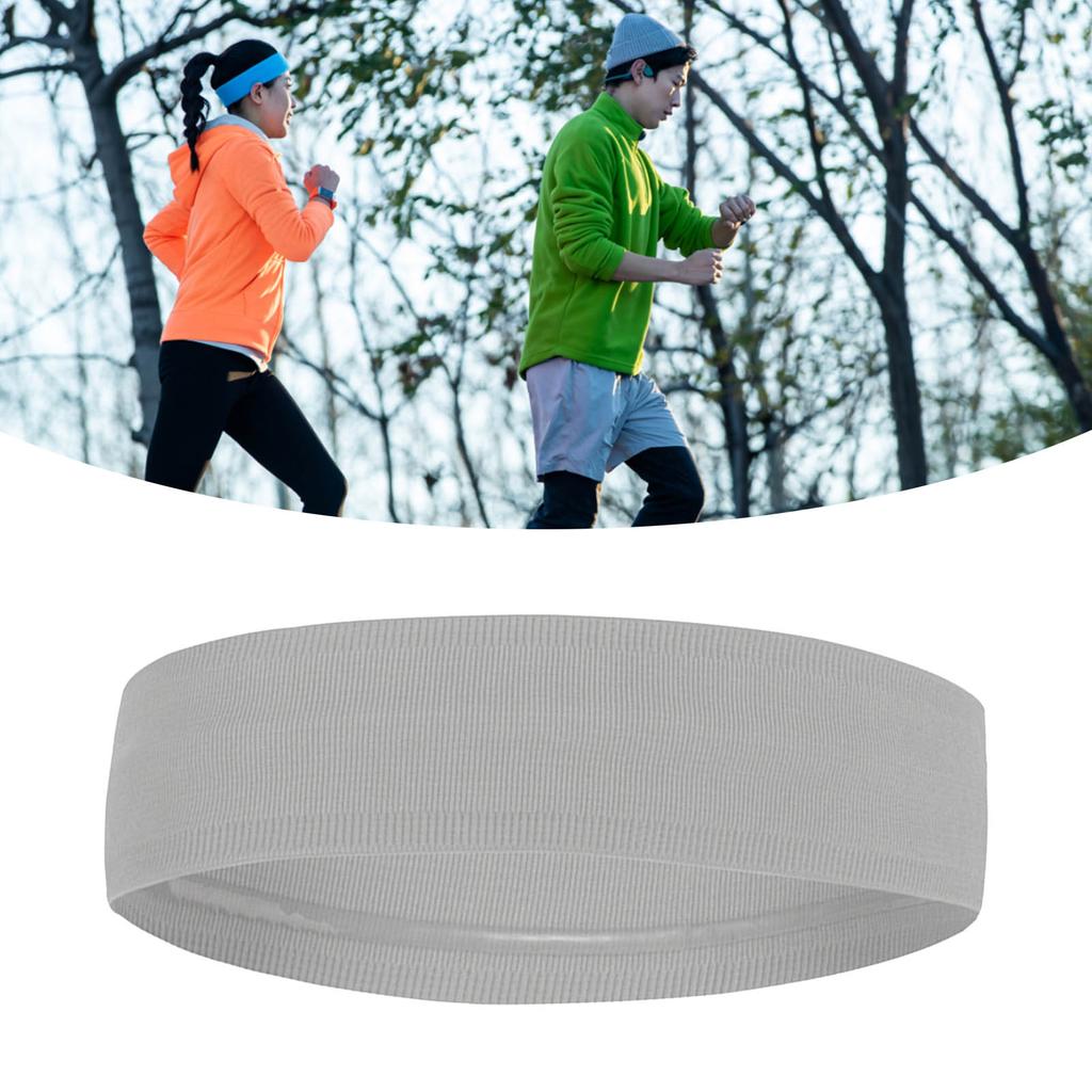 Sports Headband Prevent Slip Moisture Wicking Soft Elastic Men Women Sweatband for Fitness Yoga