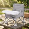 High Chair with Tray Lightweight Foldable Compact Feeding Seat for Infant, Toddlers,